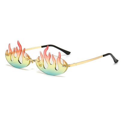 Fire Flame HELLOWEEN Sunglasses