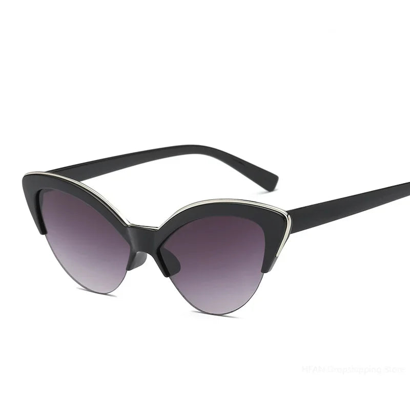Female Cat Eye Designer Sunglasses - retinosa