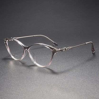 Cat Eye Oval Frame Blue Light Glasses for Women - retinosa