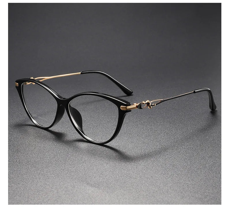 Cat Eye Oval Frame Blue Light Glasses for Women - retinosa