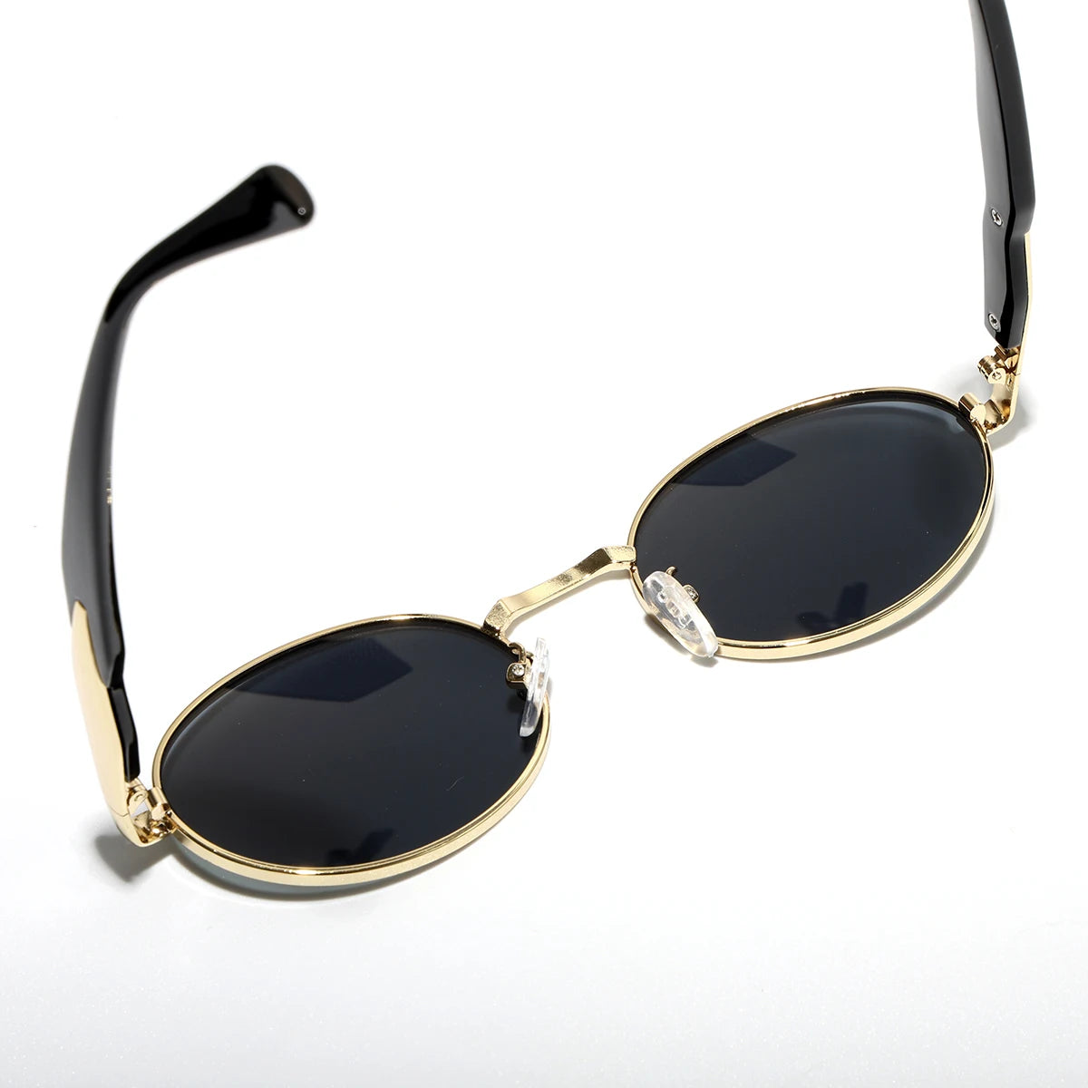 Luxury Metal Frame Cat Eye Oval Women's Sunglasses