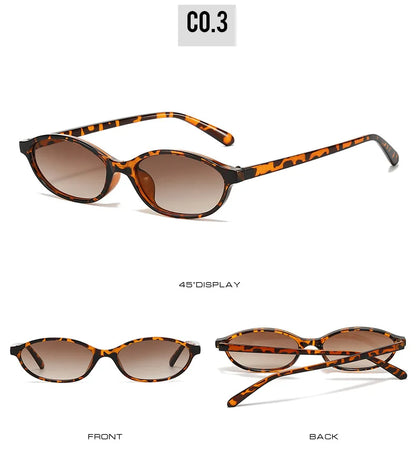 Cat Eye Fashion Retro Oval Women's Sunglasses