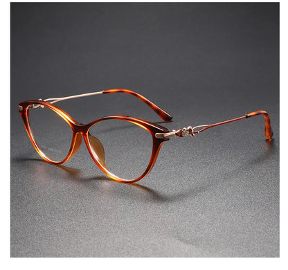 Cat Eye Oval Frame Blue Light Glasses for Women - retinosa