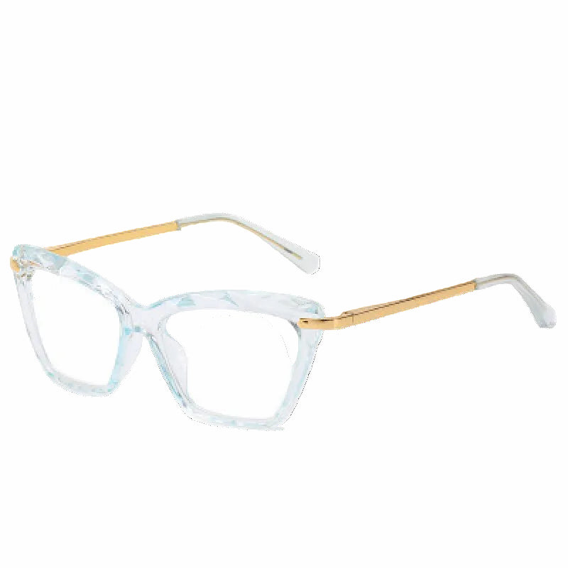 Transparent Stylish Women Cat Eye Glasses - retinosa