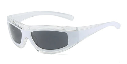Y2K Futuristic s For Women Punk Wrap Sunglasse - retinosa