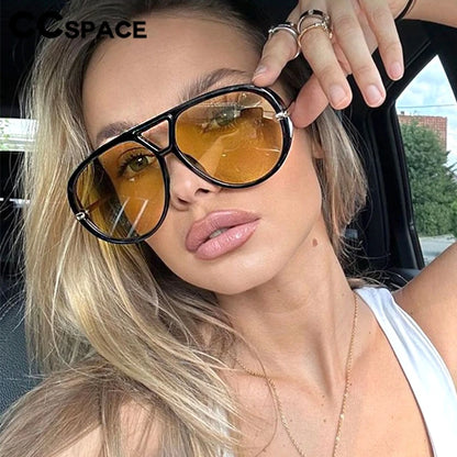 Women's Luxury Oversized Vintage Sunglasses
