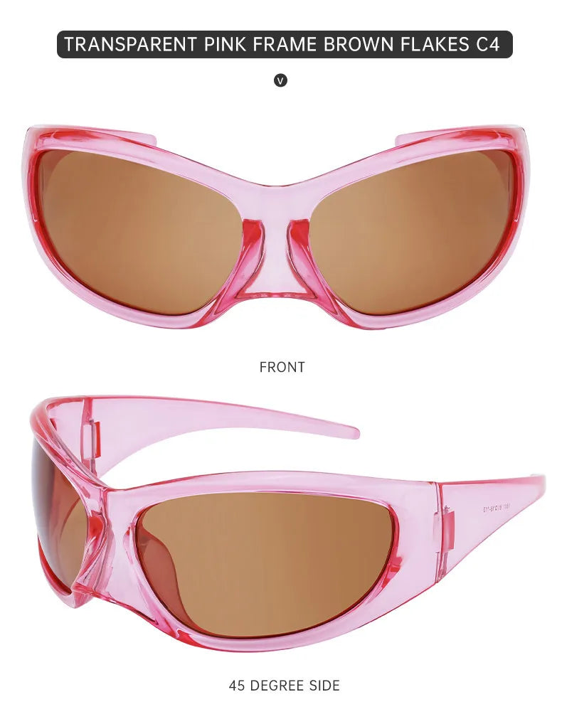 Y2K Punk Women Men 2025 Luxury Sunglasses - retinosa