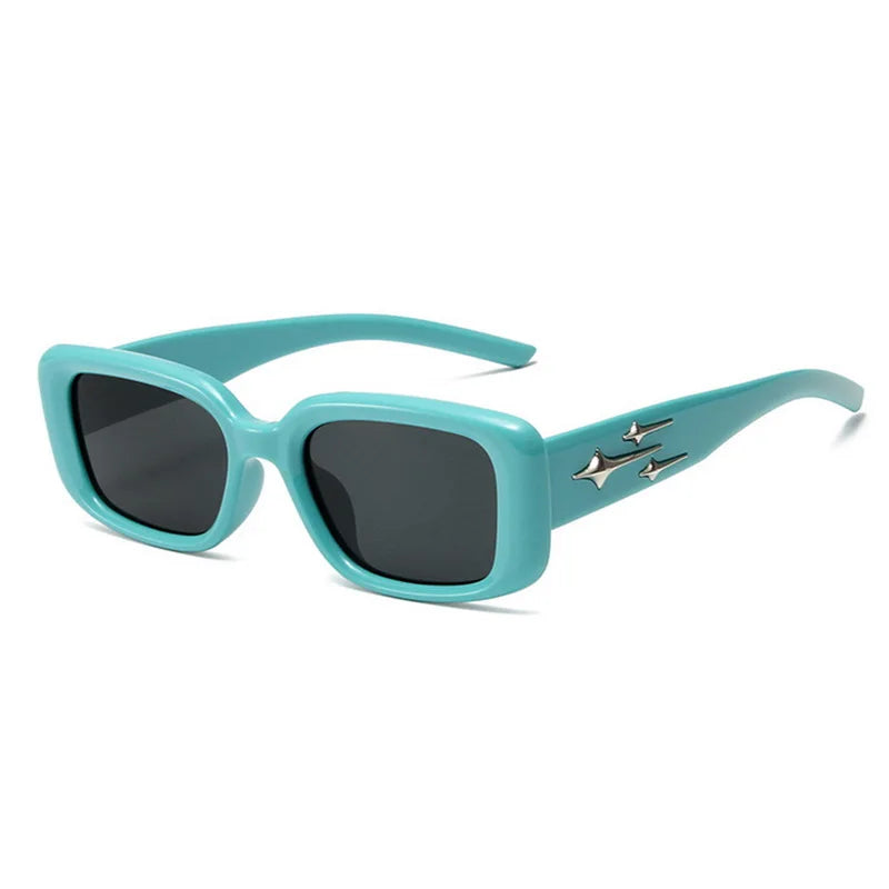 New Retro Y2K Style Small Square Sunglasses - retinosa