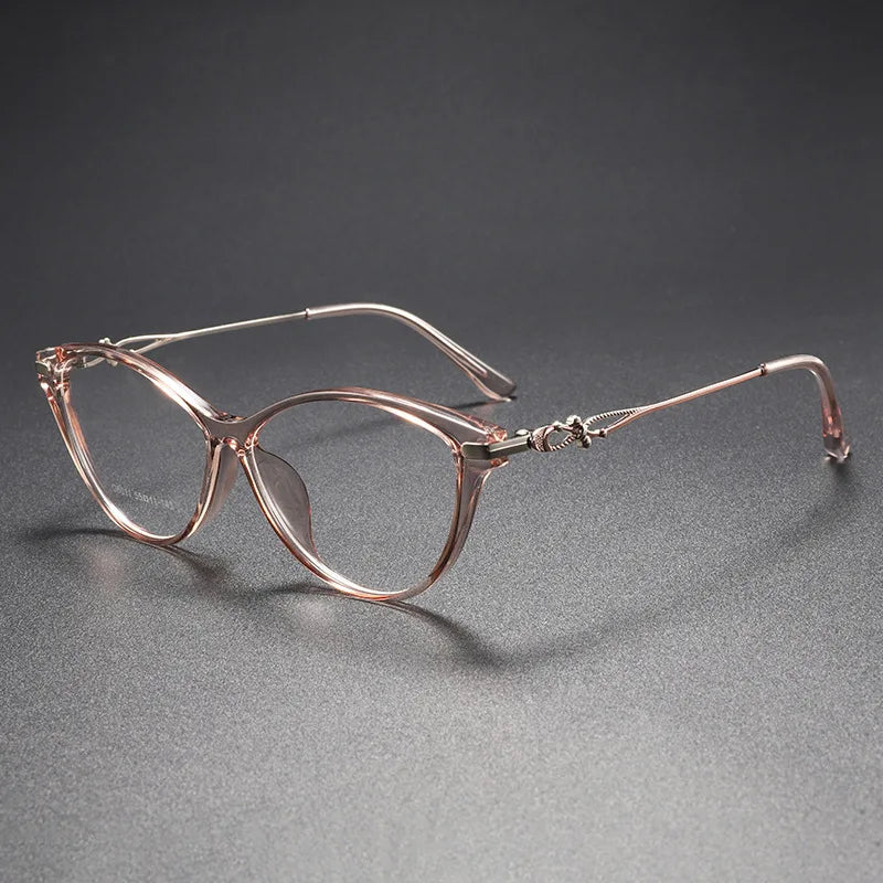 Cat Eye Oval Frame Blue Light Glasses for Women - retinosa