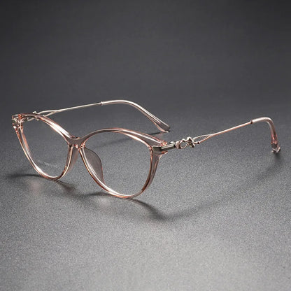 Cat Eye Oval Frame Blue Light Glasses for Women - retinosa