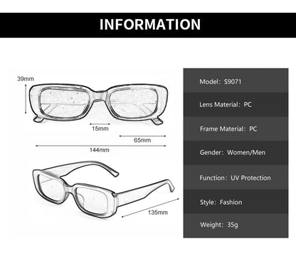 Trendy Vintage Hip Hop Fashion Sunglasses