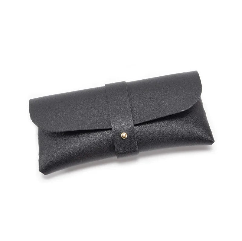 Soft PU Leather Glasses Case