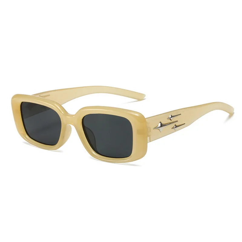 New Retro Y2K Style Small Square Sunglasses - retinosa