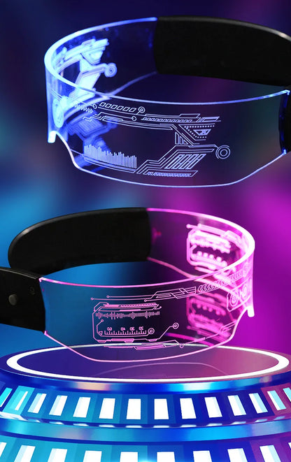 LED colorful luminous technology glasses bar dancing party