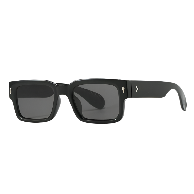 Classical Retro Square Rivet Sunglasses