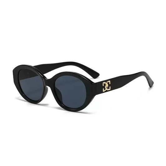 Fashion Small Round Designer Trending Gradient Sunglasses