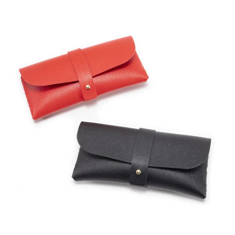 Soft PU Leather Glasses Case