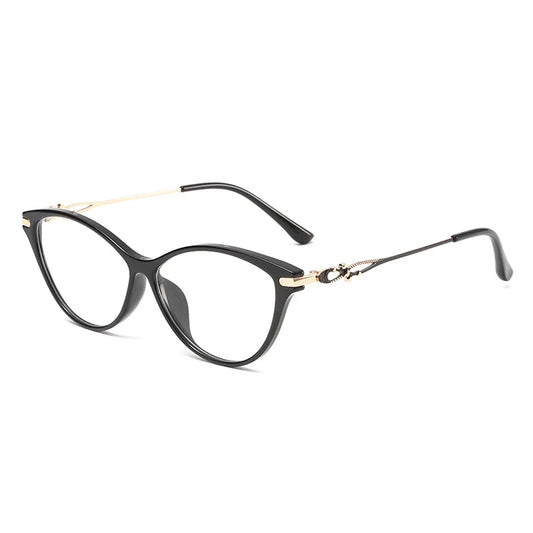 Cat Eye Oval Frame Blue Light Glasses for Women - retinosa
