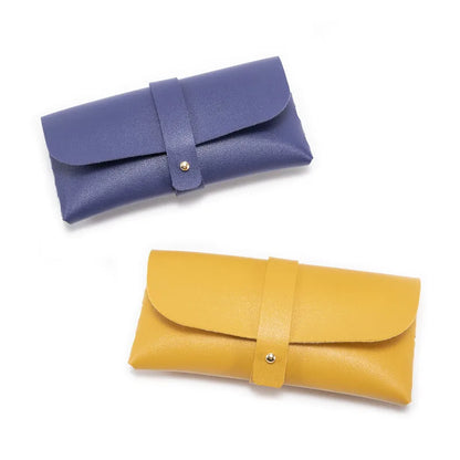 Soft PU Leather Glasses Case