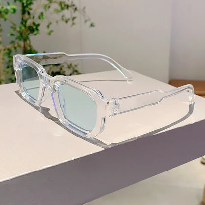 Aesthetic Fashion Retro Rectangle Frame Sunglasses