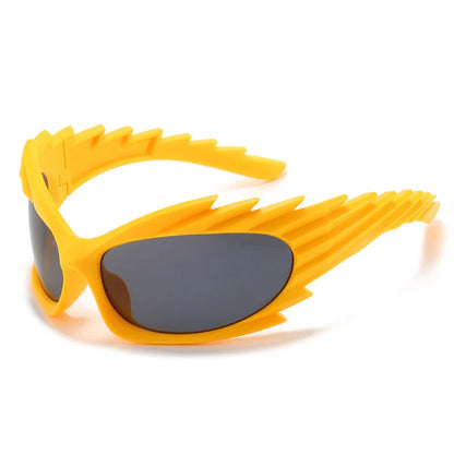Y2K Cat Eye Women Retro Gradient Mirror Sports Punk HELLOWEEN Sunglasses