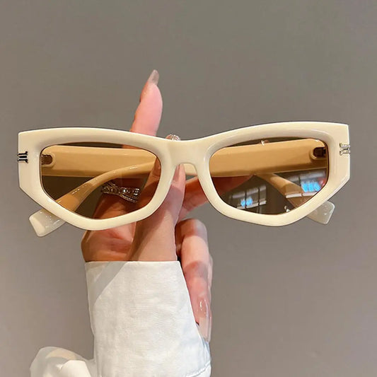 Vintage  Fashion Gradient Cat Eye Sunglasses - retinosa