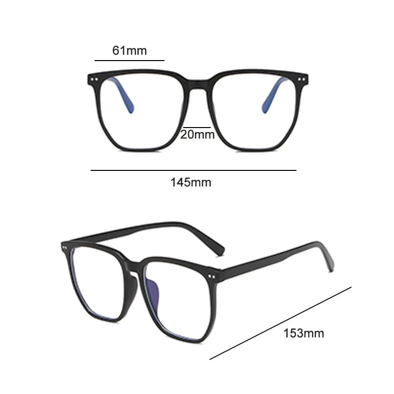 Anti Blue Light Blocking Round Eyewear Glasses