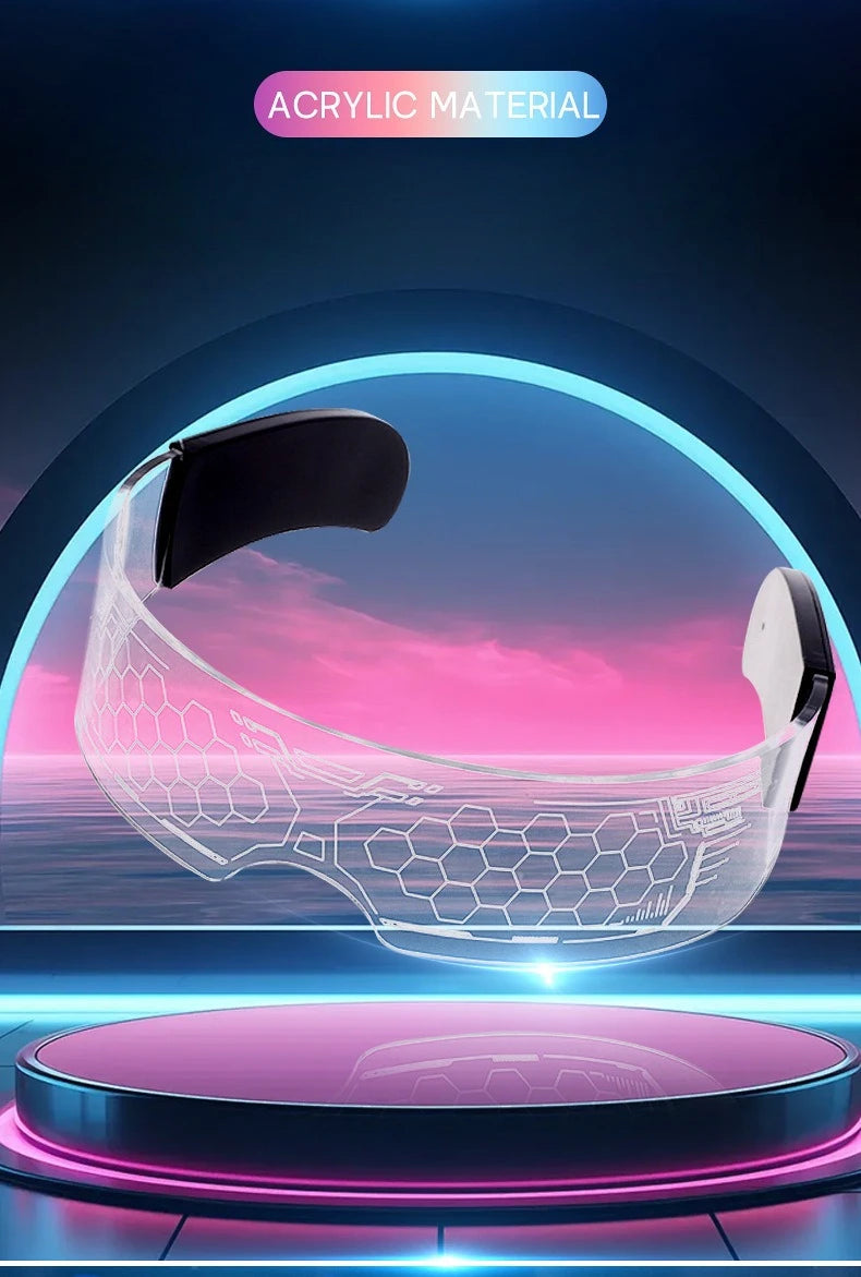 LED colorful luminous technology glasses bar dancing party