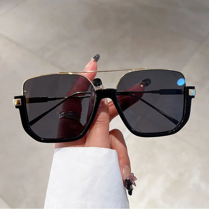 Korean Retro Large Frame Net Red Glasses