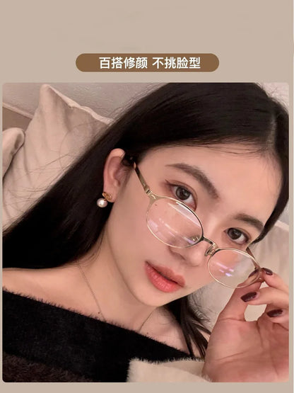 Myopia Glasses Women 2025 Luxury Designer Optics Near Eyewear -1.0 -4.0
