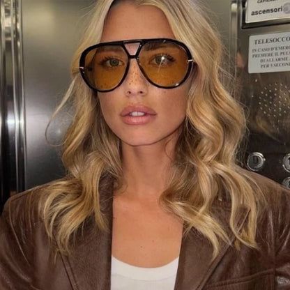 Women's Luxury Oversized Vintage Sunglasses