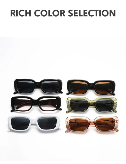 Kitten Eye Retro Y2K Style Small Square Sunglasses