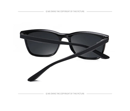 Retro Transparent Korean Square Polarized Sunglasses