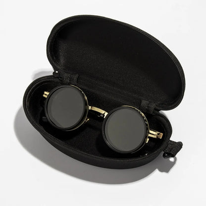 ND2-400 Adjustable Round Dimming Polarized Glasses