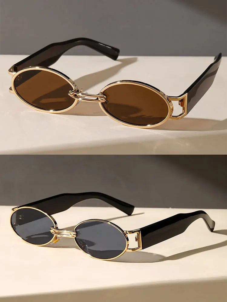 Unisex Luxury Oval Fashion Glasses