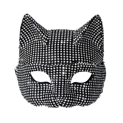 Sexy Cat Ear Bling Masks & Gloves