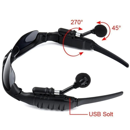 Stereo Noise Reduction Headset Sunglasses