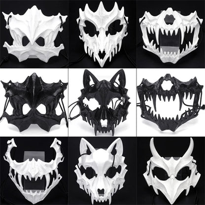 Breathable Animal Skull Mask Halloween Party Dress-Up