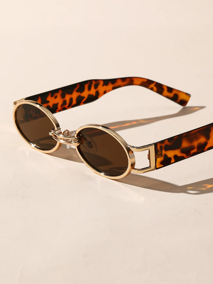 Unisex Luxury Oval Fashion Glasses