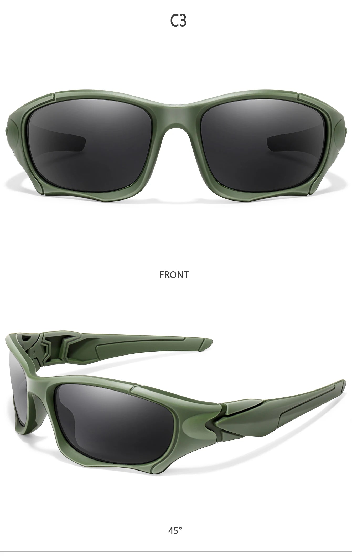 Polarized Classic Camouflage Shades with UV Protection