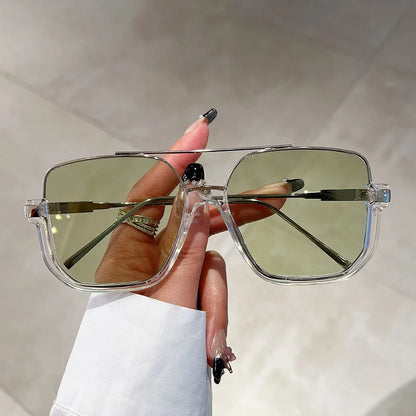 Korean Retro Large Frame Net Red Glasses