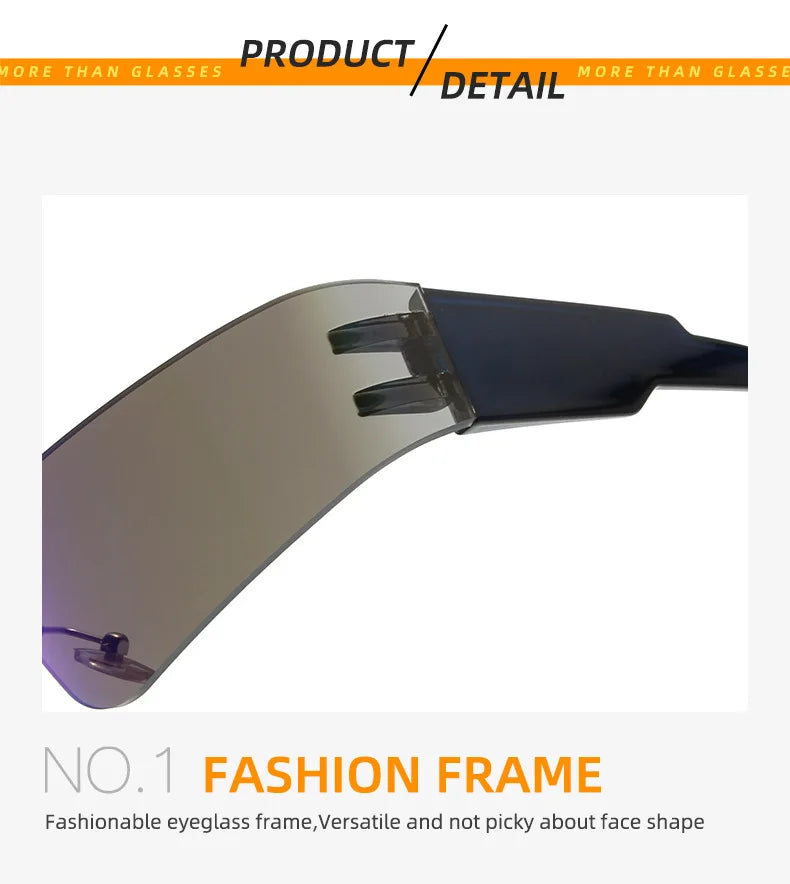 New Trends Y2K Punk Frameless Sunglasses - retinosa