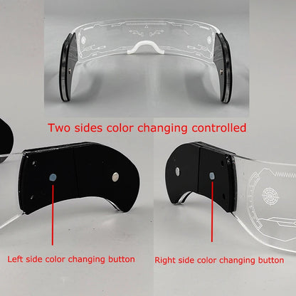 LED Neon Luminous Glow Party Glasses