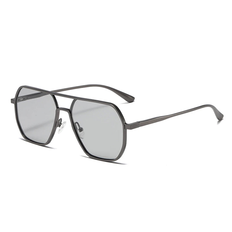 Luxury Metal Photochromic Sunglasses