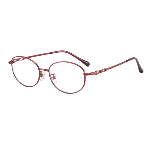 XBORA Alloy Eyeglass Women’s Lightweight Fashion Optical Frame