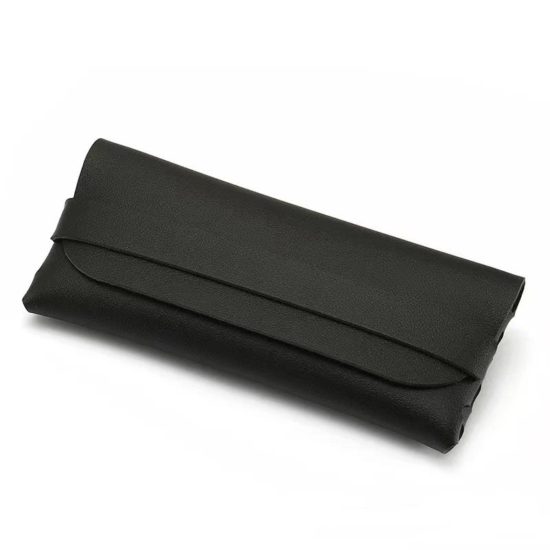 Classic Moulded Leather Protective Glasses Case