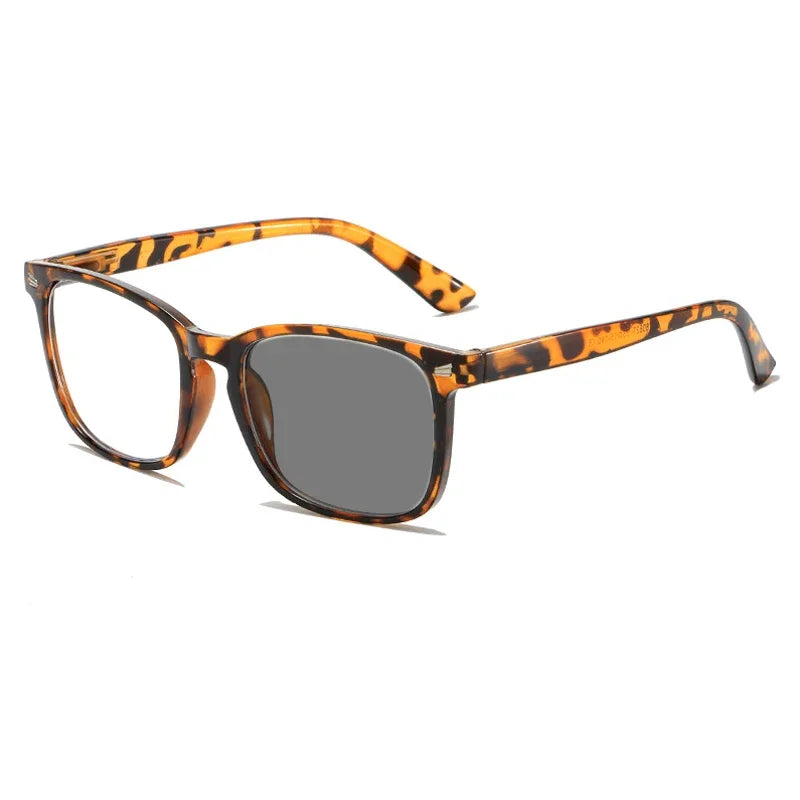 Anti-UV Far Sight Photochromic Reading Eyeglasses
