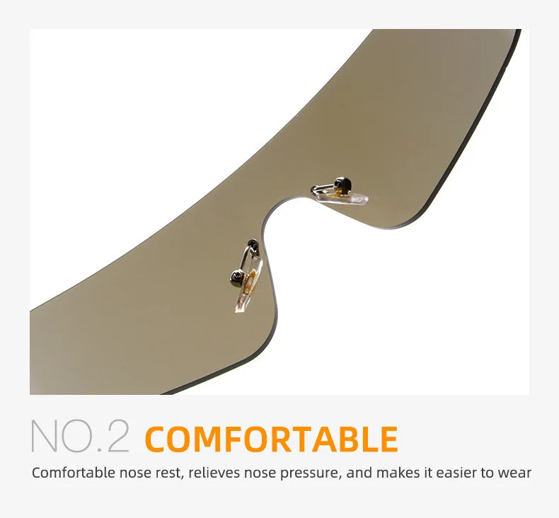 New Trends Y2K Punk Frameless Sunglasses - retinosa