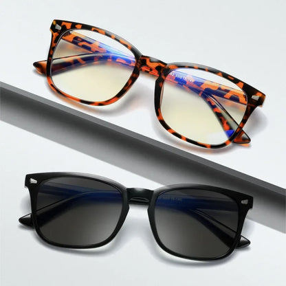 Anti-UV Far Sight Photochromic Reading Eyeglasses