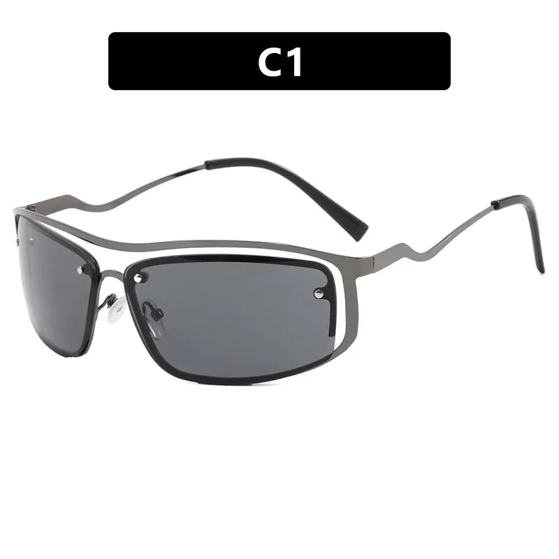 2025 Y2K Sports Punk Sunglasses - retinosa